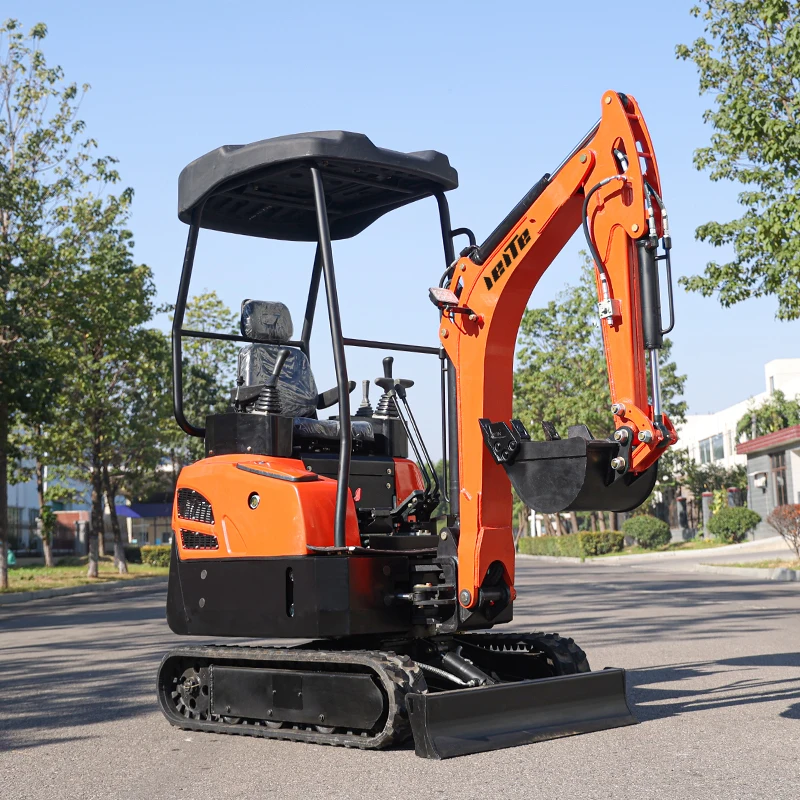 Il più piccolo Mini escavatore da 1.7 tonnellate Mini escavatore da 2 tonnellate Mini Bagger 2 t escavatori per uso domestico