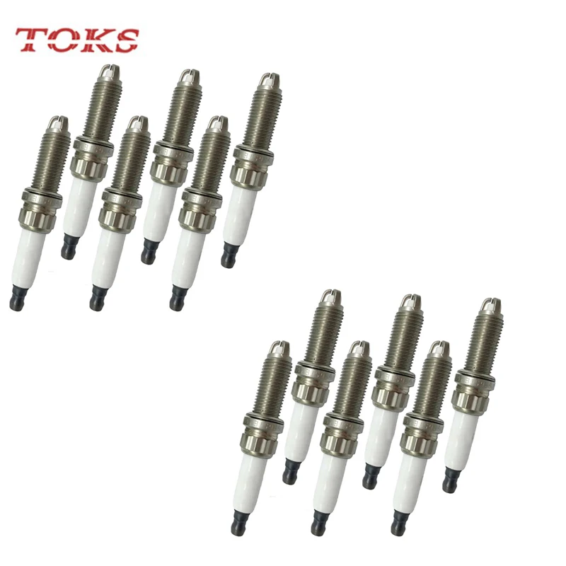 12pcs New 12120037244 ZGR6STE2 Car Spark Plug Triode ignition For BMW E90 E93 E92 E91 E60 F10 E61 330i 320i 530i 525i N53 N54