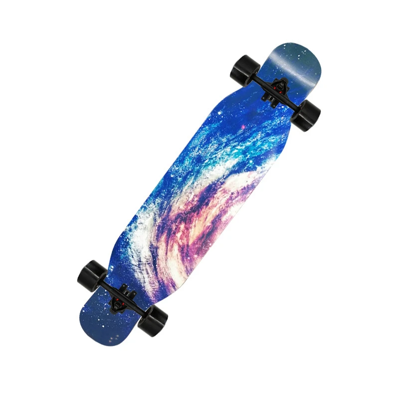 Longboard Dancing Board 42 pollici Double Dancing Skateboard Beginner Dancing Board All-round Brush Street Boys Girls Skateboard