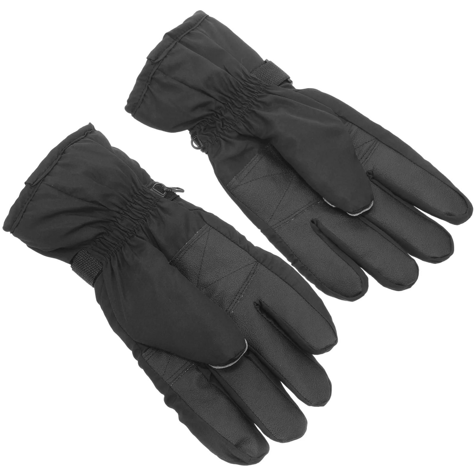 قفازات ساخنة كبيرة مقاومة للماء للتدفئة الكهربائية قفازات شتوية للرياضات الخارجية تعمل باللمس من مزيج القطن الصناعي لركوب الدراجات #3