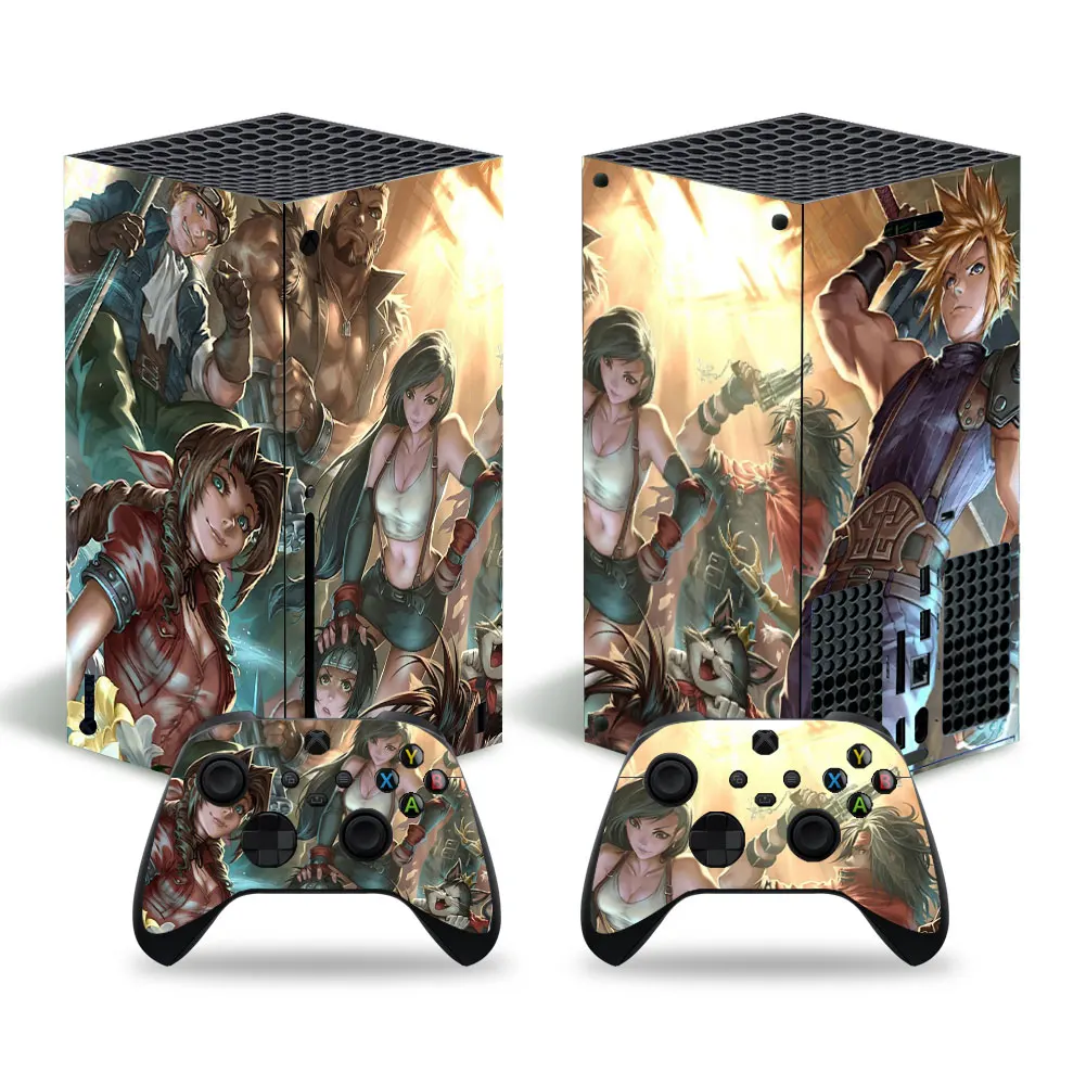 Final Fantasy For Xbox Series X Skin Sticker For Xbox Series X Pvc Skins For Xbox Series X Vinyl Sticker Protective Skins 2