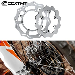 Motorcycle 260MM 220MM Front Rear Brake Discs Rotors For Husqvarna FE FC FX TE TC TX 125 250 300 350 400 450 501 2014 2015-2023