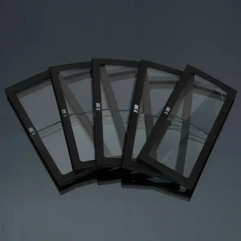 Увеличительные очки, сварочная лупа, инструменты для линз, 0,75-3 диоптрий, шлем, маска, стеклянные очки для защиты глаз с коробкой