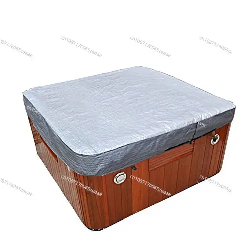 spa cover cap for keeping spa clean warm in winter, size 2440x2440x300 mm (8 ft. x 8 ft. x 12 in.)Hot tub jacket