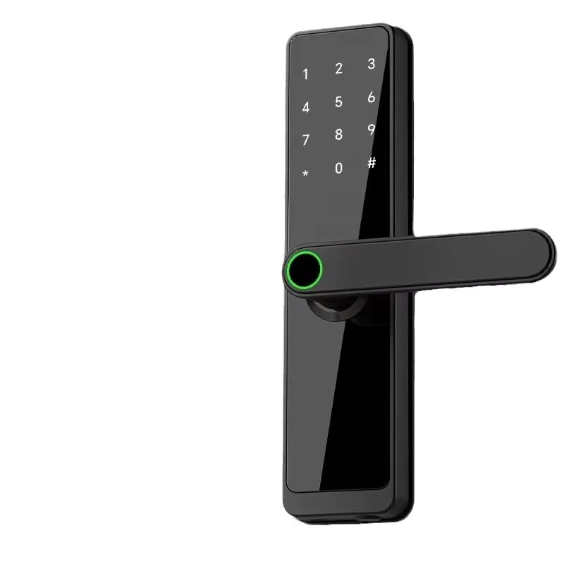 

Indoor wooden door fingerprint lock Office household bedroom room door combination lock Homestay electronic lock