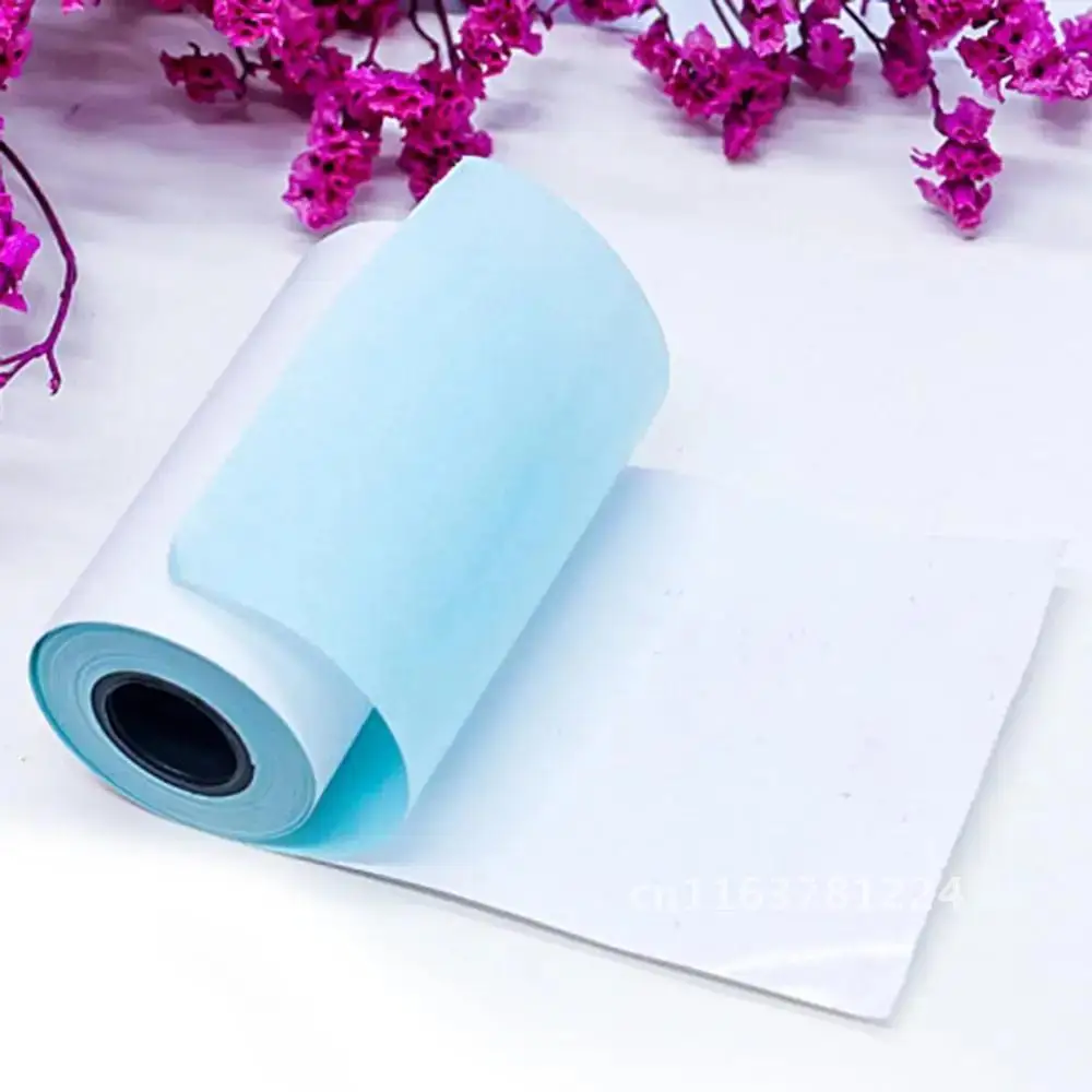 3 Rolls Printing Sticker Paper Thermal Adhesive Photo Paper for Mini Pocket Photo Printer Paperang P1 P2 Bill Receipt Papers