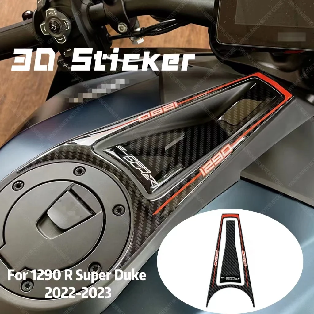 

For 1290 R Super Duke 2022-2023 Stickers Motorcycle Side 3D Resin Protective Sticker