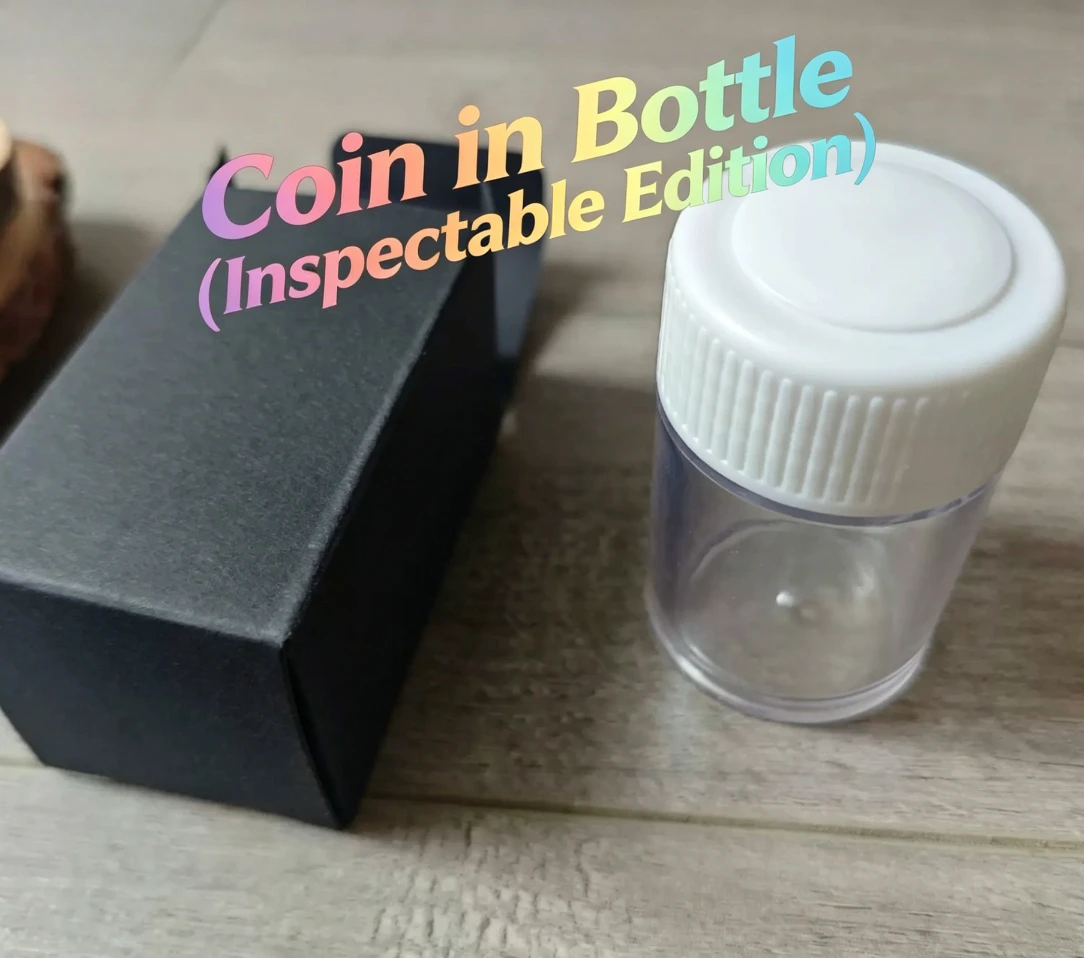 fully-examinable-coin-in-bottle-inspectable-edition-a-visual-miracle-close-up-magic-tricks-illusion-gimmicks-stage-magic-props