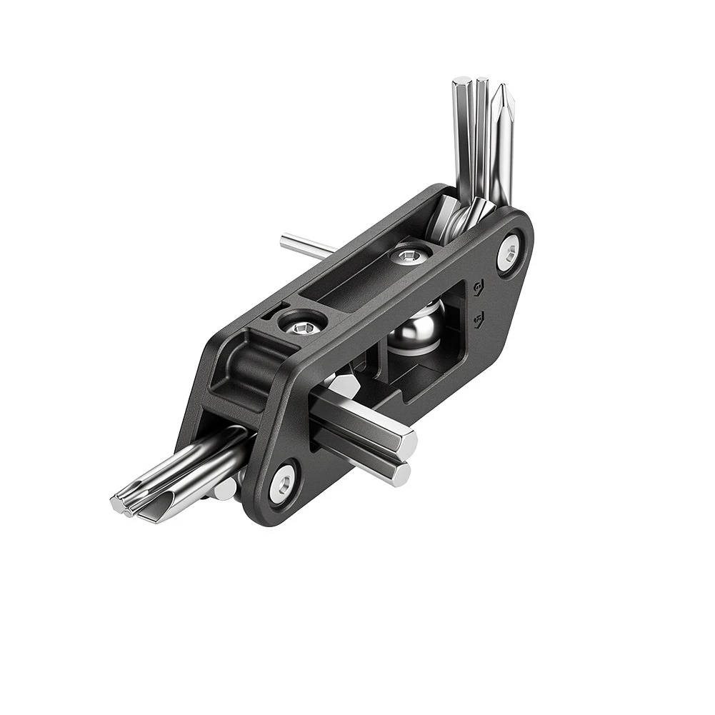 GUB 10-in 1 Portable Mini Bicycle Multitool Multifunctional Bike Repair Tool Compact for Electric Vehicles and Motorcycles - view 4