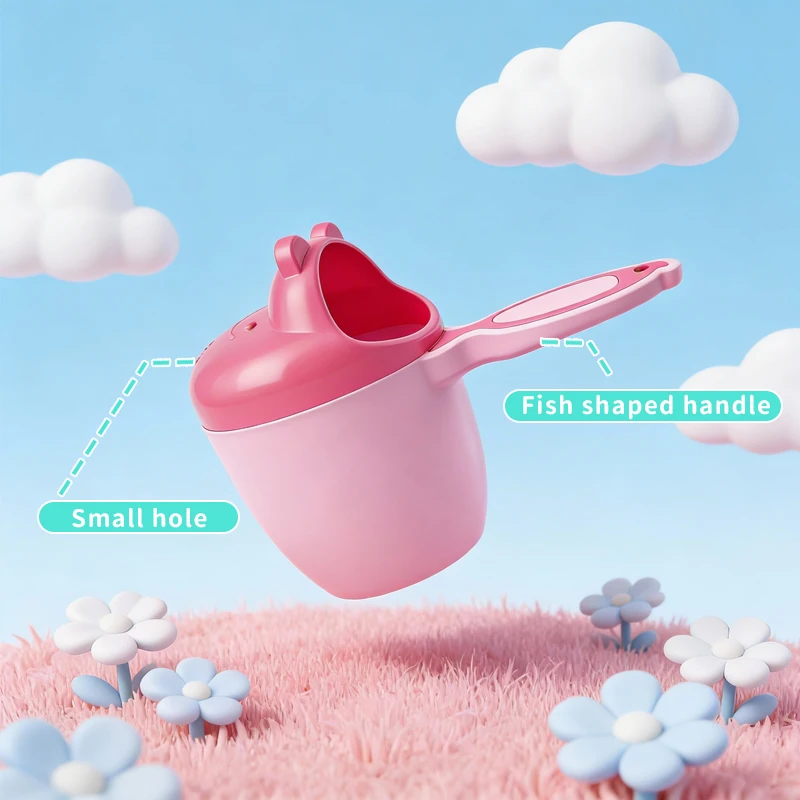 Cartoon Baby Shampoo Rinse Cup to Protect Baby Eyes, Brush Cup for Family, Christmas Gift, Halloween Gift, thanksgiving Gift