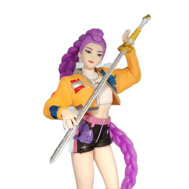 Anime Demon Hunters Rumi Mira Zoe Aciton Figure Toys Cute PVC Model Dolls Girl Birthday Decoration Gifts