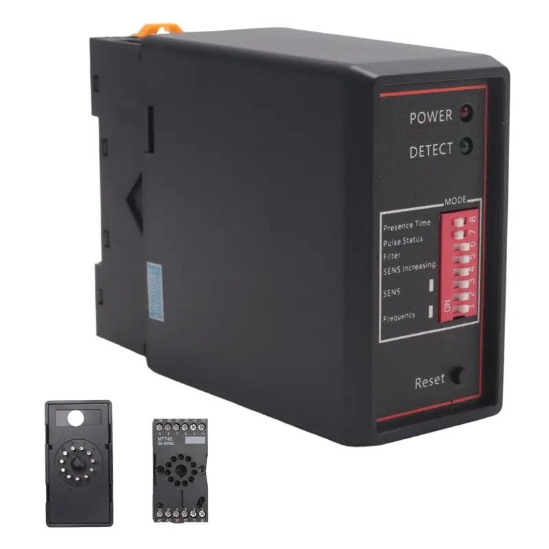 Smart-PD132 Single Channel Inductive Vehicle Loop Detector Parts Accessories For Car Parking Lot Vehicle Loop Detector ENGLISH V