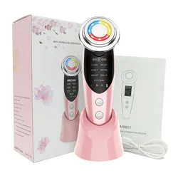 Beauty Health7 in 1 Face Lift Devices EMS RF Microcurrent Skin Rejuvenation Women Facial Massager Light Therapy Anti