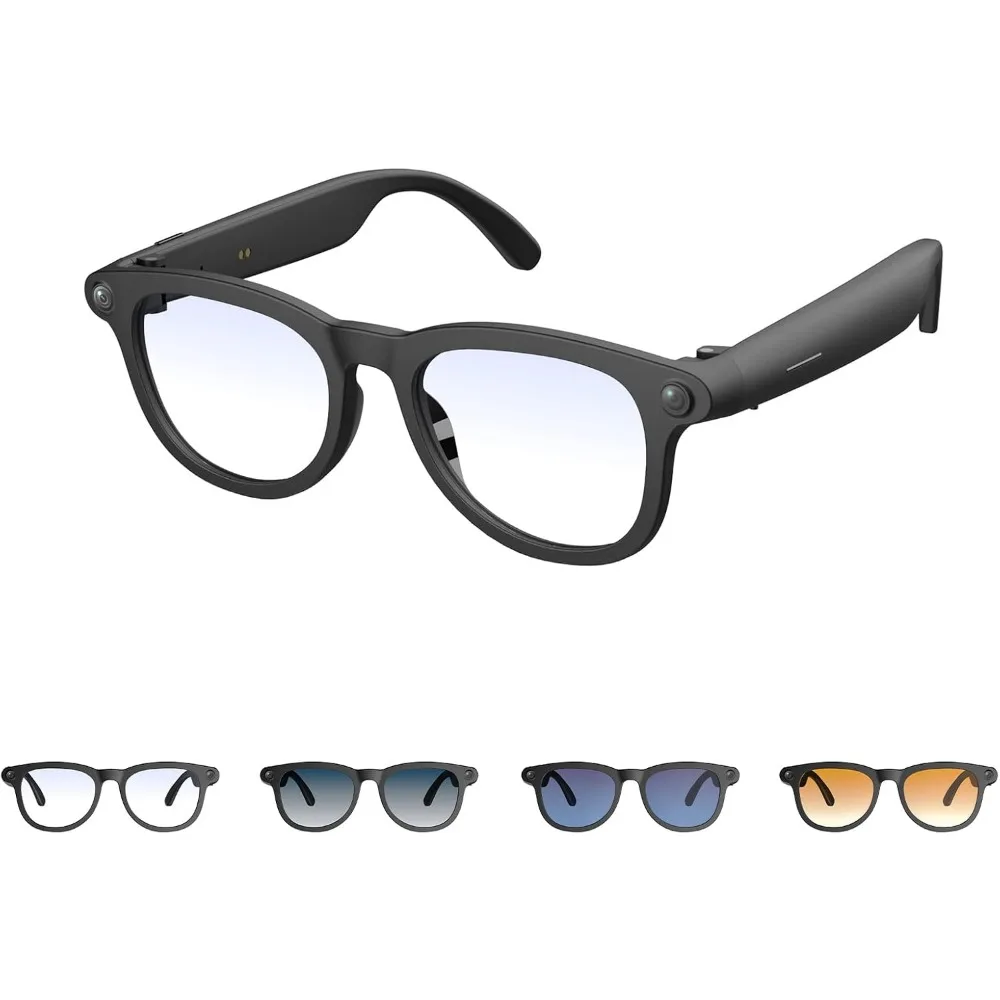Smart Glasses with HD Camera, Real-time Translation, Music and Hands-Free Call Features