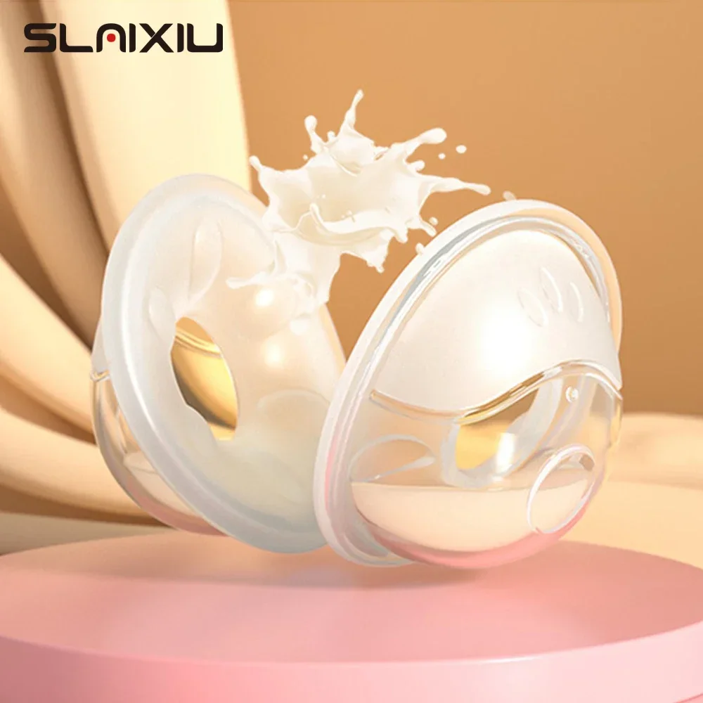 2Pcs Breast Milk Collector Silicone Baby  Breast pump Saver Collector Anti-leakage Milk Reusable Protect Sore Nipples BPA FREE