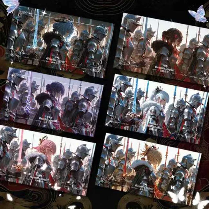 2025, Duoduo Cultuur Groothandel Genshin Impact Collection Cards Box TCG Pack Anime Game CCG Game Brick Gift Speelbord Speelgoed