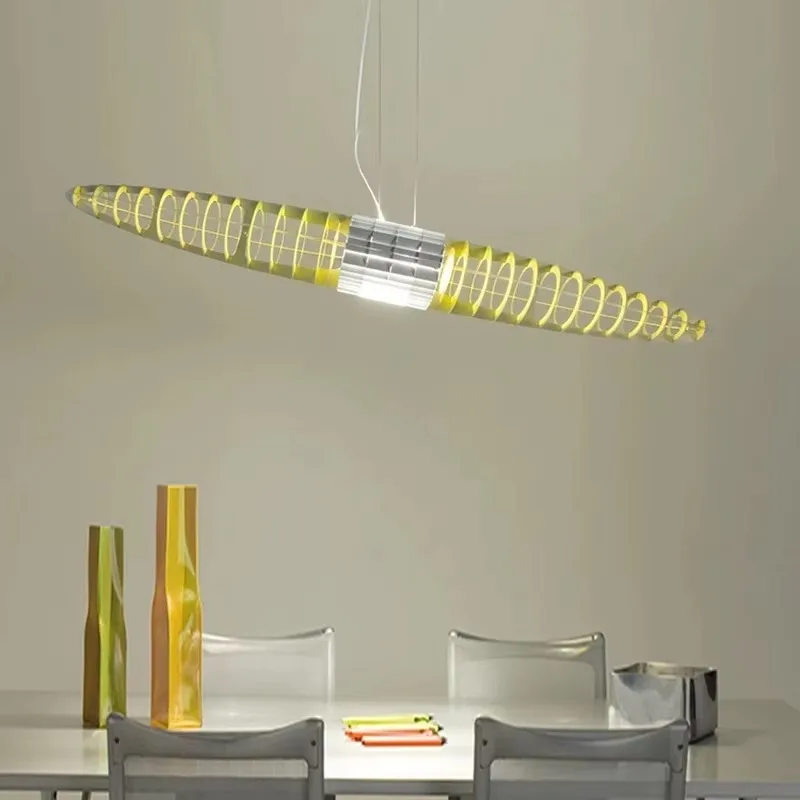 Italian Space Age Model Chandelier Creative Restaurant Hotel Bar Counter Decorative Light Front Desk Room Chandelier