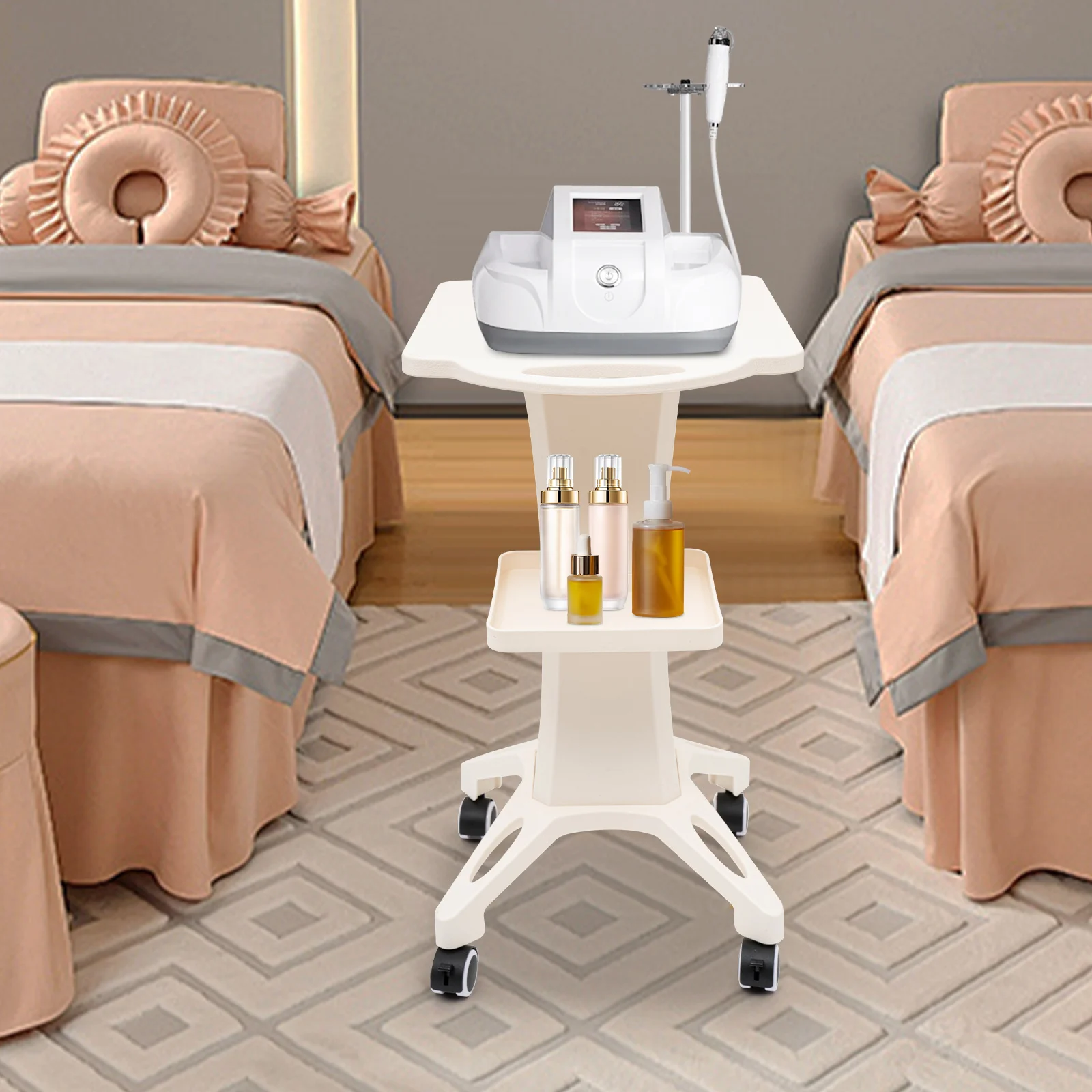 

Size 7 Lightweight Mobile Cart with Smooth Wheels, Ideal for Daily Transport Needs