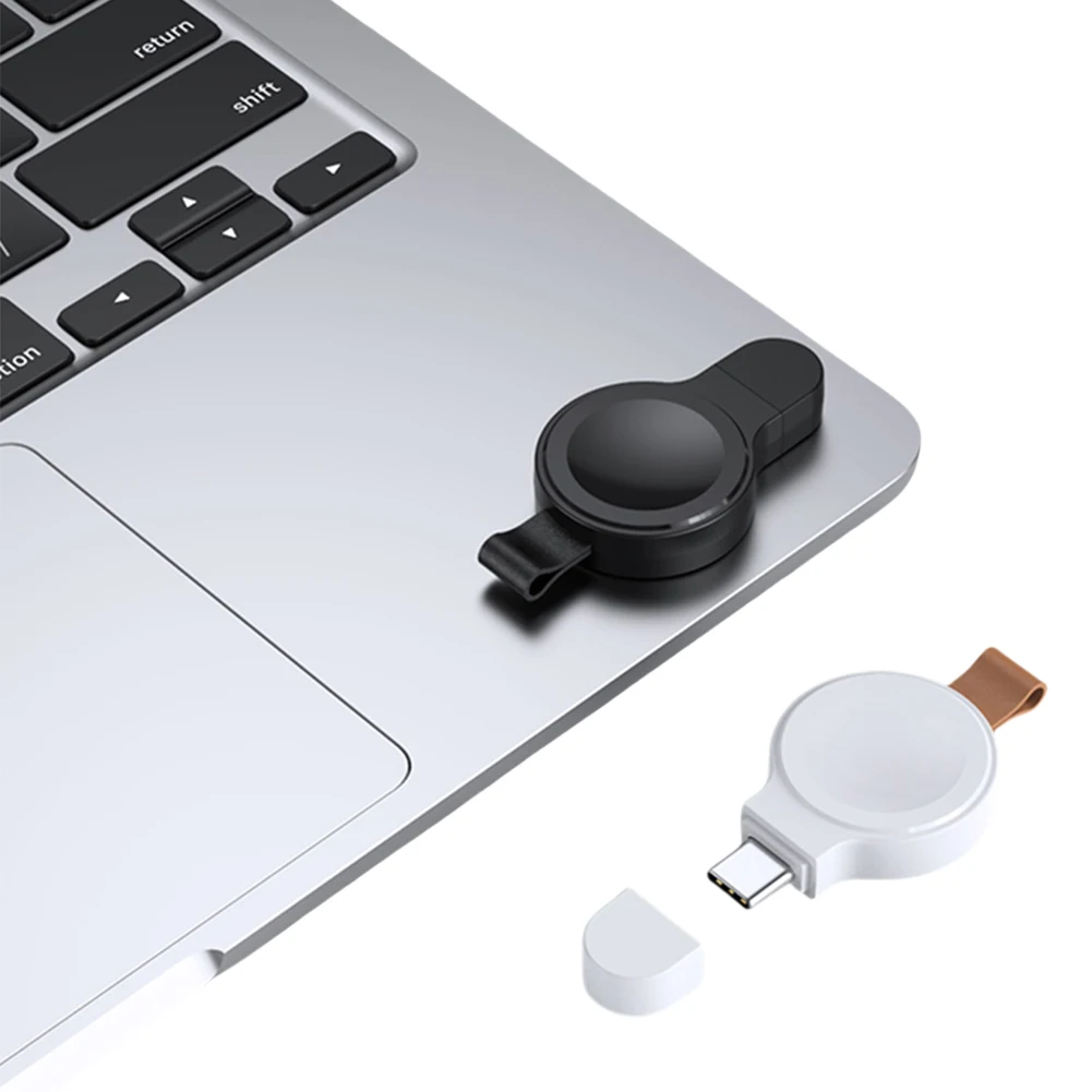 Magnetic Wireless Charger Mini Portable Charger Charging Dock Station Watch Charger for Apple Watch 8 7 6 5 4 3 2 1 SE
