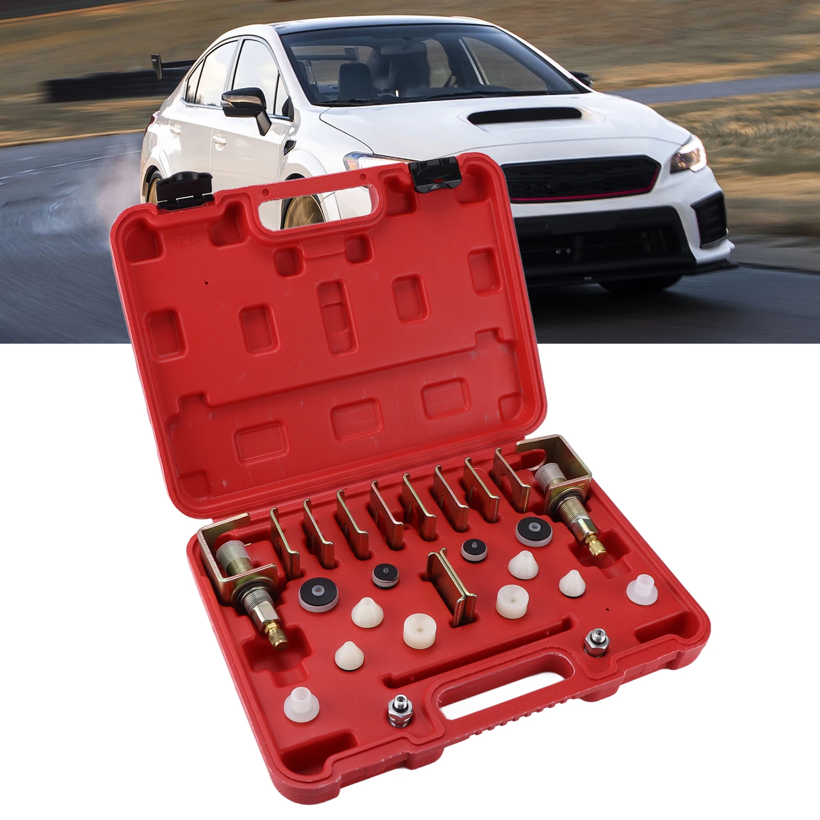 Car Air Conditioning Leak Test Car Air Conditioning Leakage Detection Tools Kit Aluminum Universal for Automotive Repairing