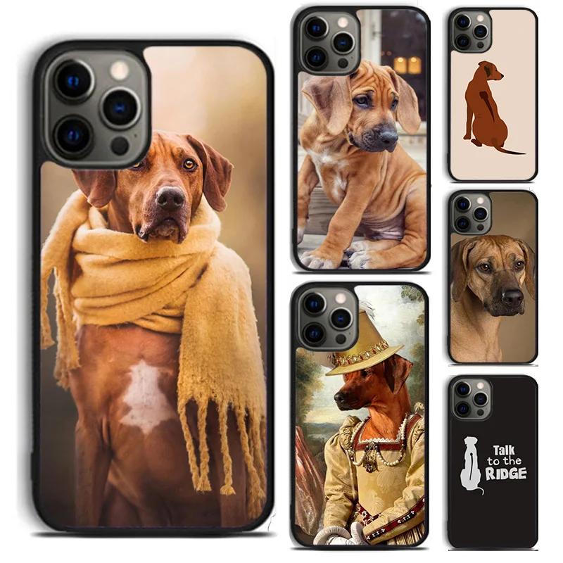 Rhodesian Ridgeback Dog phone Case Cover For iPhone 16 15 14 Plus XR XS apple 16 11 12 13 mini Pro Max coque