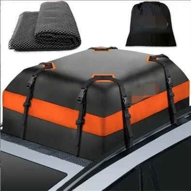15 Cubic Feet Car Roof Luggage Bag Roof Waterproof Bag Can Be Stored Waterproof Night Safety Reflective Roof Rack