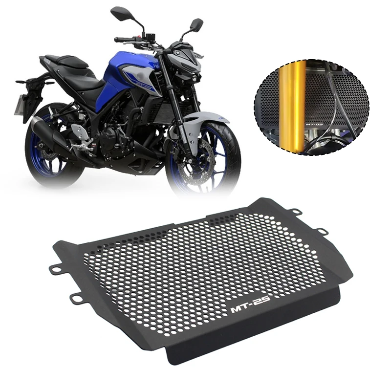 

Motorcycle Radiator Tank Grille Guard Cover Protector Protection For Yamaha YZF R3 R25 MT25 MT 03 2013-2022 MT03 Motor Parts