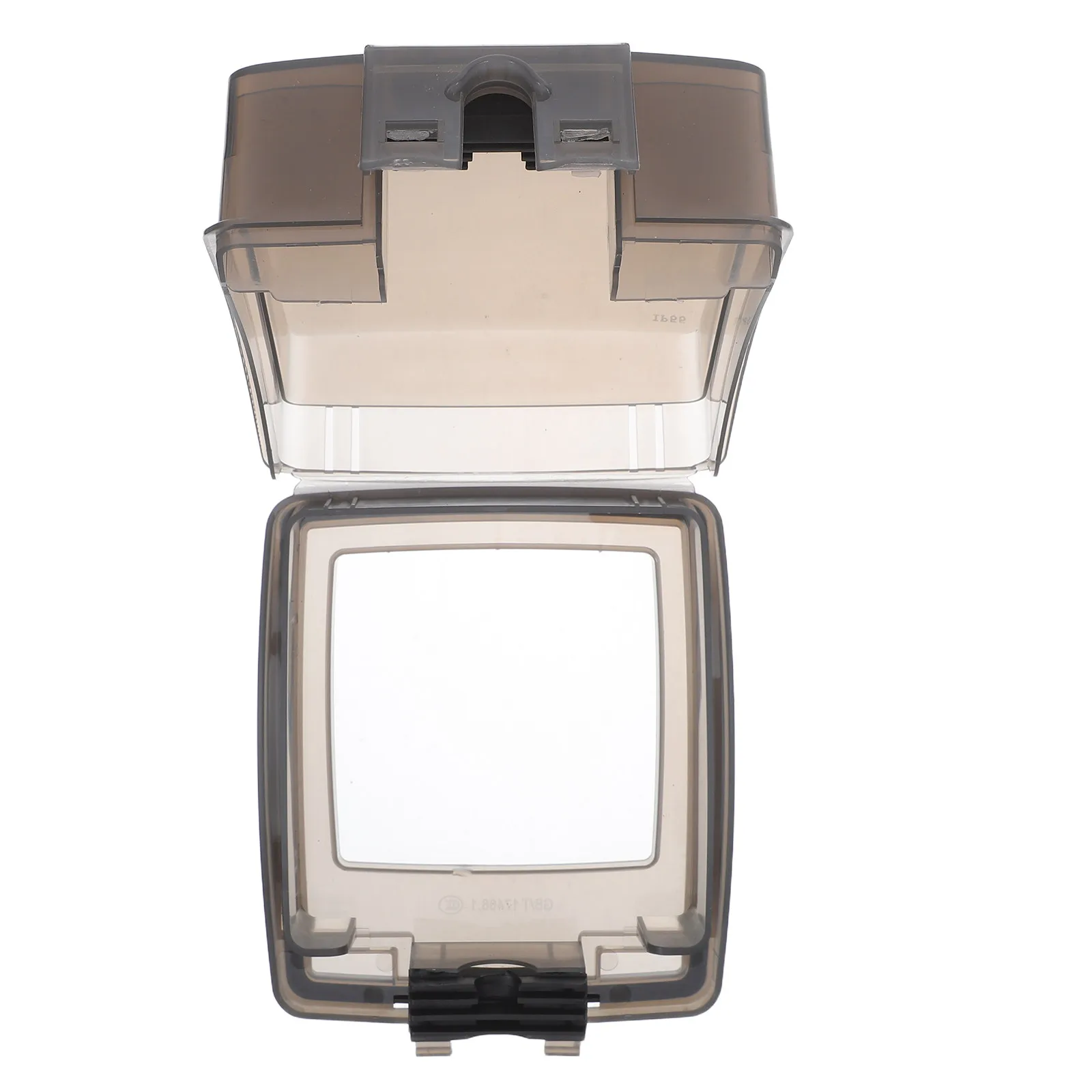 

86 Type Waterproof Outlet Box Transparent Cover Easy Install Splashproof Dustproof Exterior Electrical Socket Box for Patio