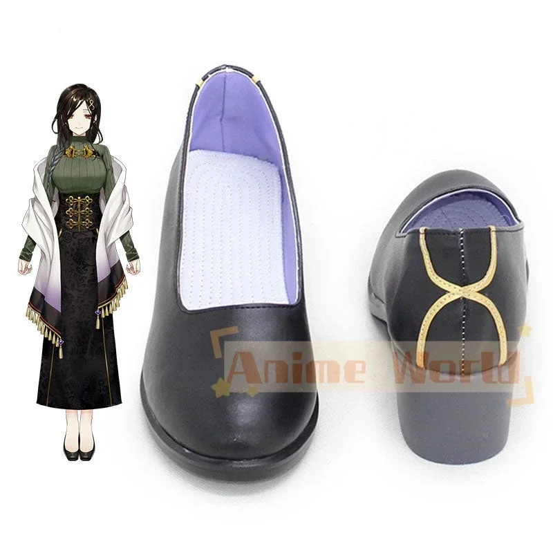 Virtual YouTuber Yaoukoku Shirayuki Tomoe Cosplay Shoes