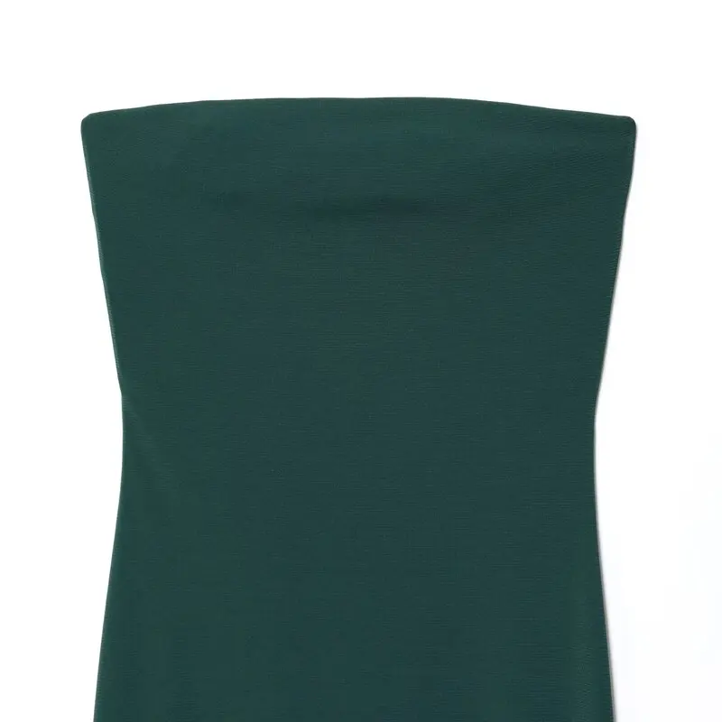 Ele خارج الكتف Svel سبليت Dr المرأة Faion وصول جديد خريف 2025 ثوب عصري الفتاة الاسمية