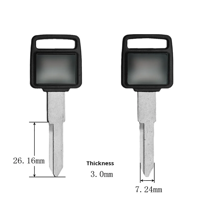 Honda motorcycle key, suitable for: Honda DIO small turtle 24/27/28/34/35/52/53/54 ZX50 motorcycle key embryo