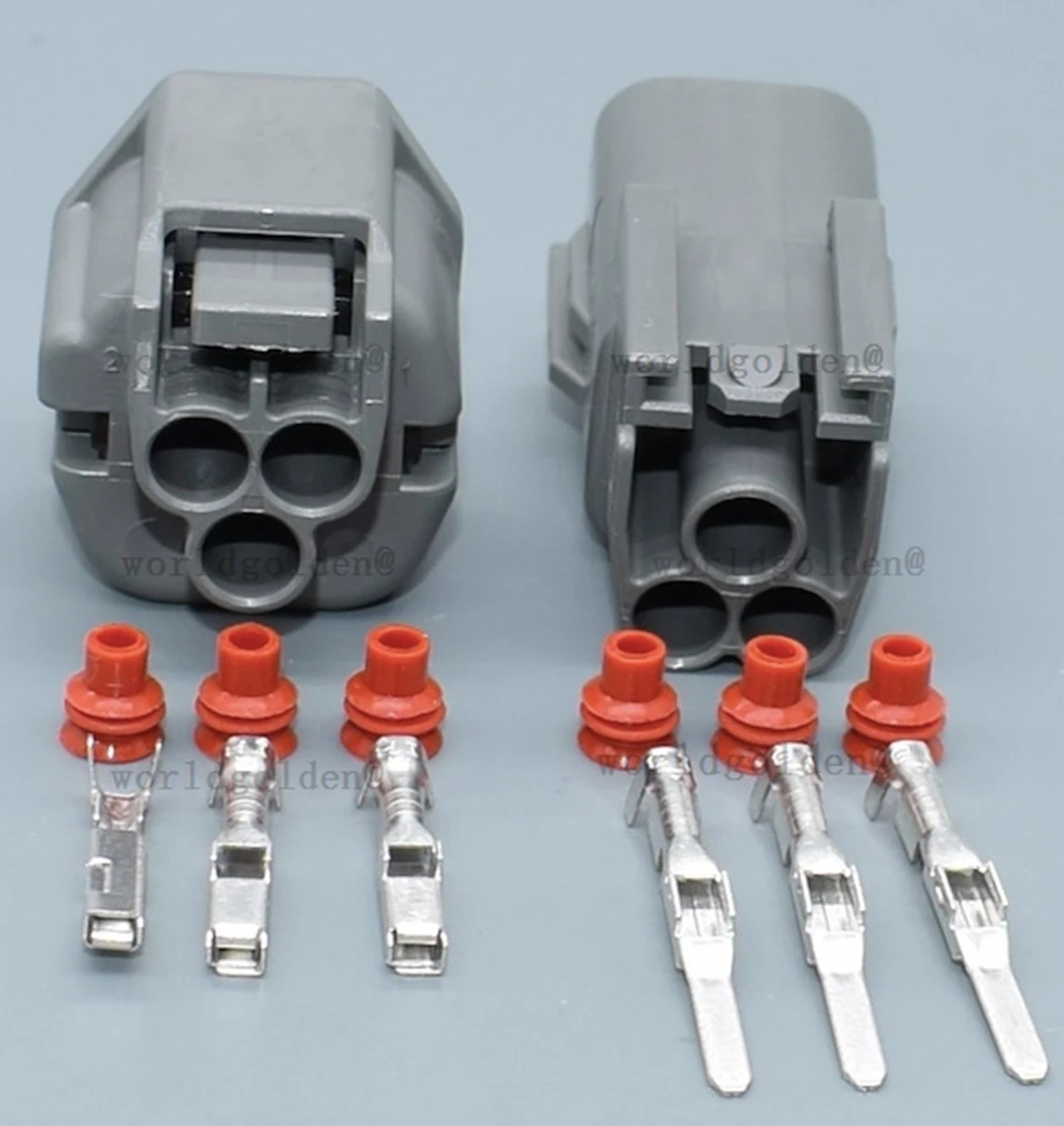 MG651359 MG641362 3Pin Terminal Connector With Rubber Seal for vehicle old wiring joints refurbishment