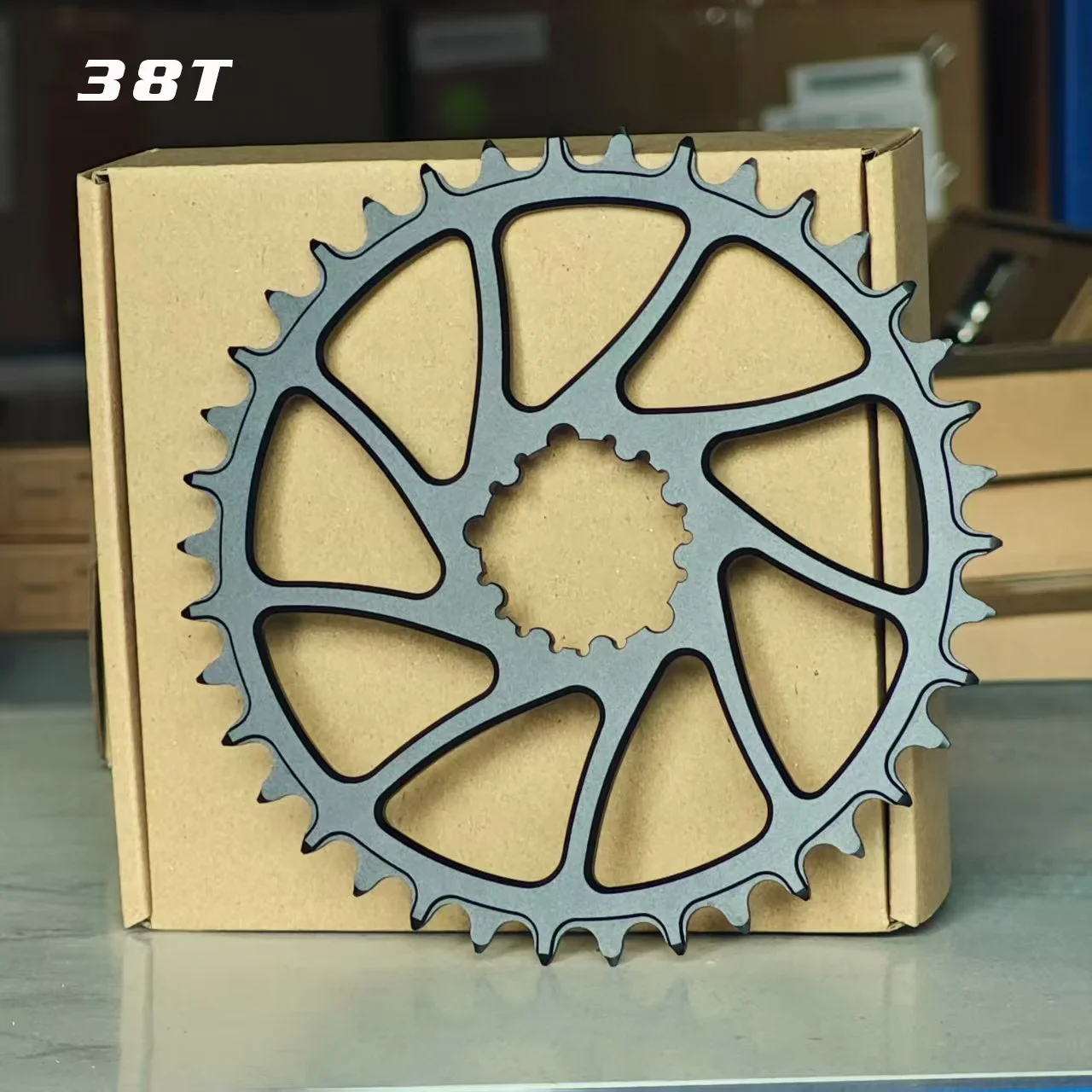 GOLDIX 0 mm versetztes Fahrradkettenblatt, schmale breite Zähne, 3-Loch-Direktmontage, 34 Zähne, 36 Zähne, 38 Zähne, 40 Zähne, für 3-Loch-Kurbelgarnitur-Fahrradteile – Detail 8