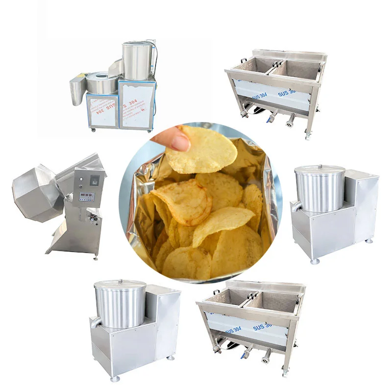 خطوط معالجة آلة رقاقة البطاطس الحلوة المتقدمة ذات الإخراج العالي 100 كجم خط إنتاج رقائق البطاطس #1