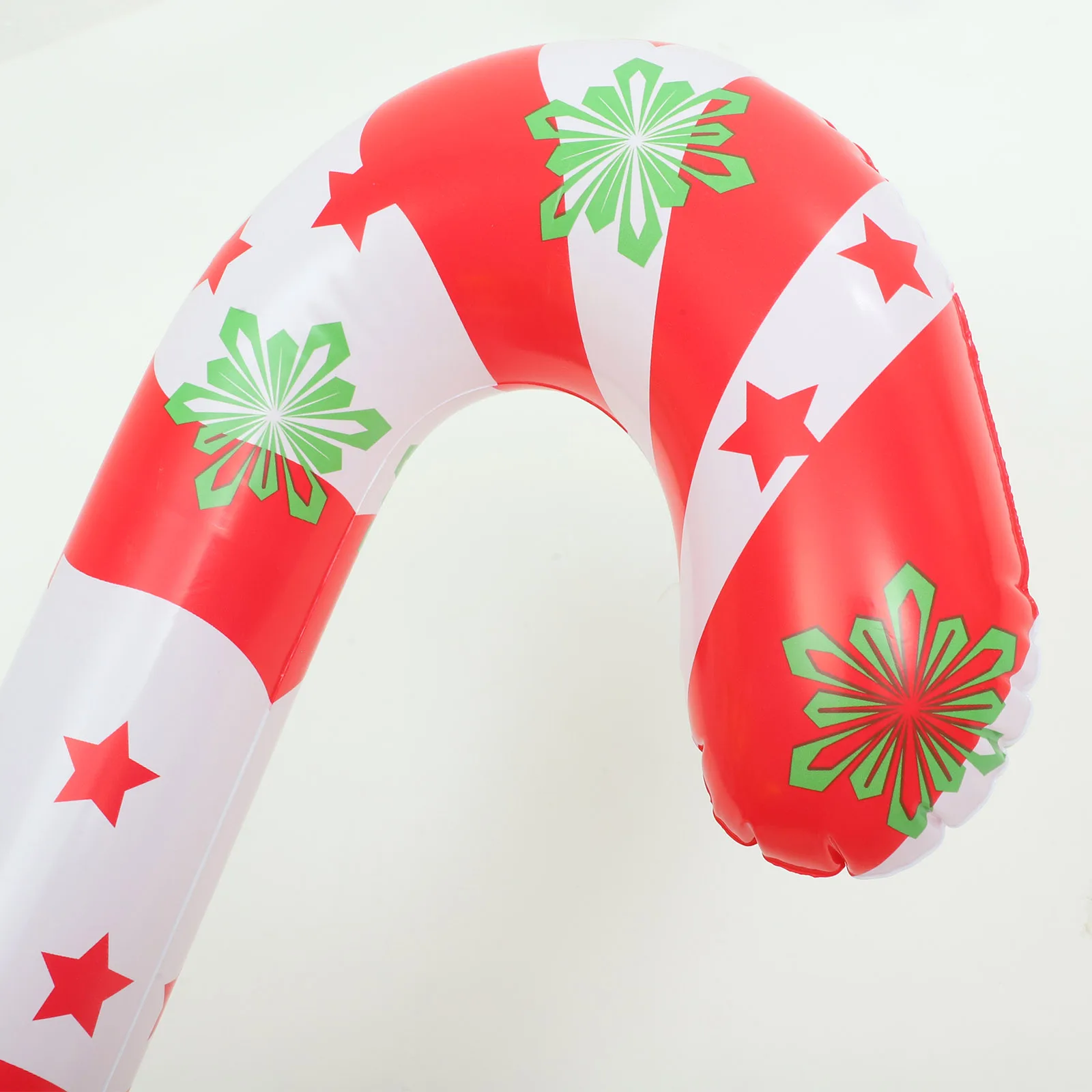 

5 Pcs Inflatable Candy Crutches Cane Inflatables Christmas Balloon Balloons Decorations Holiday Party Decorative Canes Portable