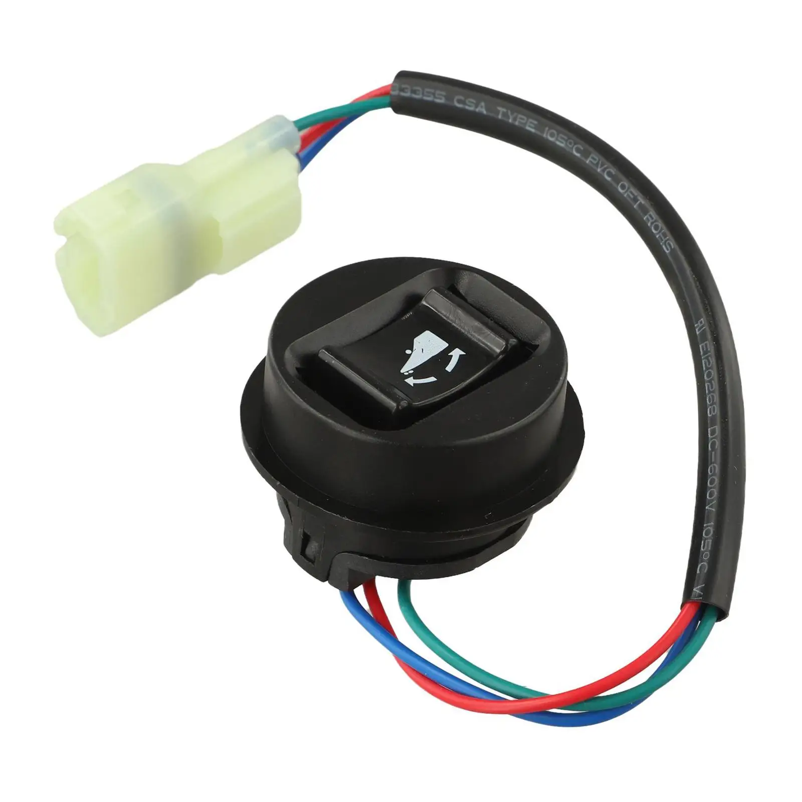 

Переключатель наклона подвесного двигателя Переключатель наклона отделки Ремонт подвесного двигателя, как показано на рисунке Переключатель наклона подвесной отделки в сборе