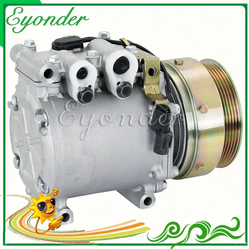 AC Air Conditioning Compressor MSC90C for Mitsubishi Mirage Dodge Colt Eagle Summit 1.8L AKC201A202A AKC201A201B AKC011H201B