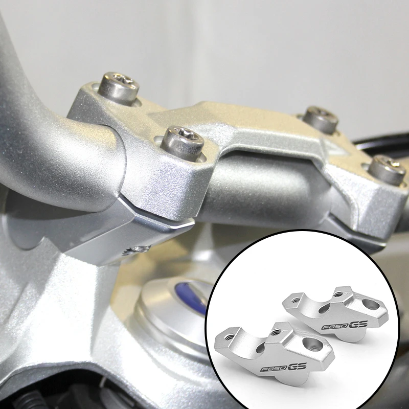 Abrazadera elevadora de manillar para motocicleta BMW F900R F900XR F850GS F850GS ADV, elevadores de altura de manillar, amplificador de altura de manillar