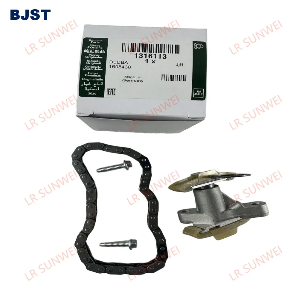 

Timing chain and tensioner suitable for LR3/4 Range Rover Executive/Sport XJ/XF 2.7/3.0L diesel 1316113 C2S30215