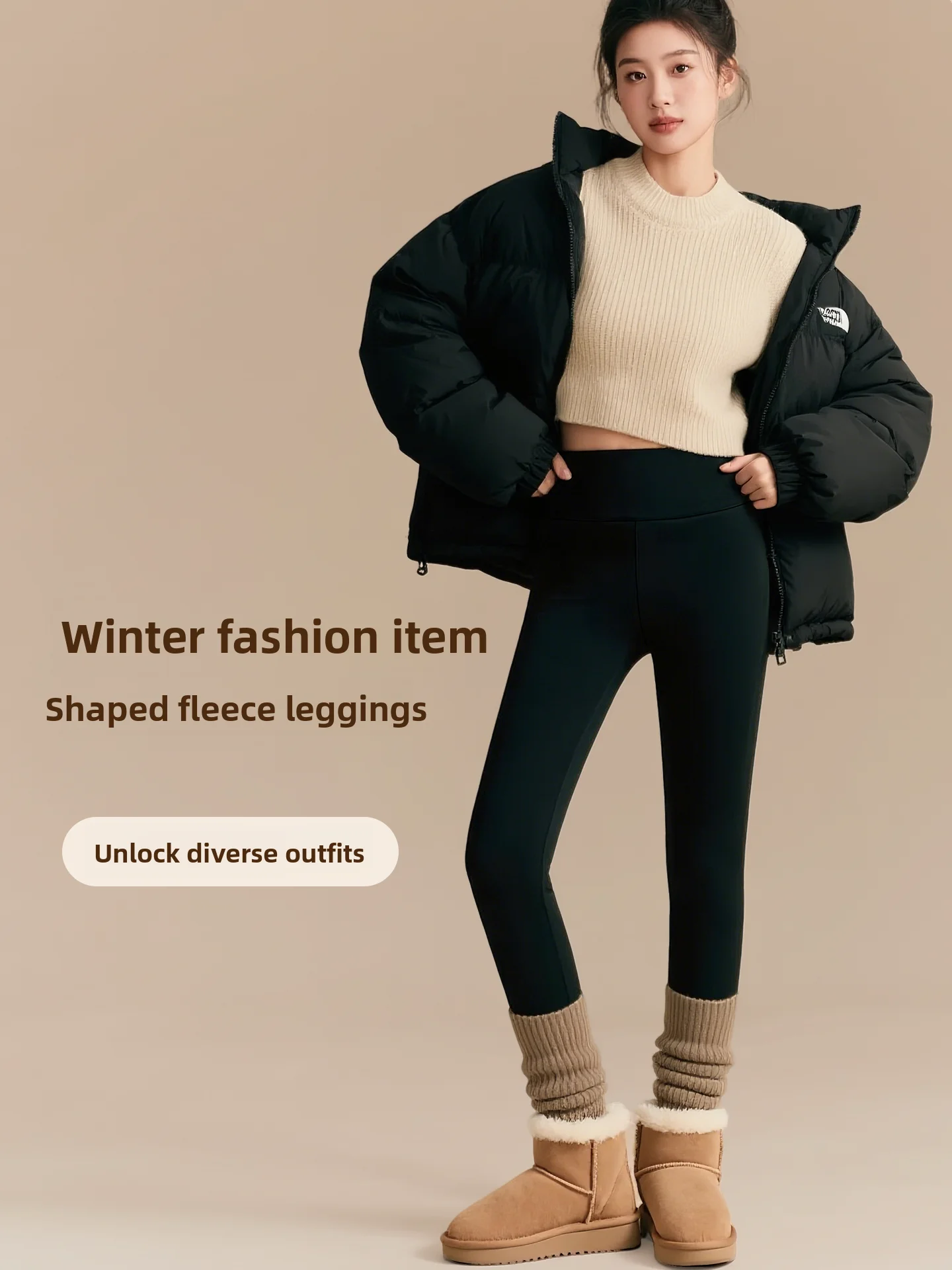 Anti-avi 60 pro arkskin Yoga Pants Women's High Waist Thiened Latex Boting Trousers Hip Lifting Autumn Winter