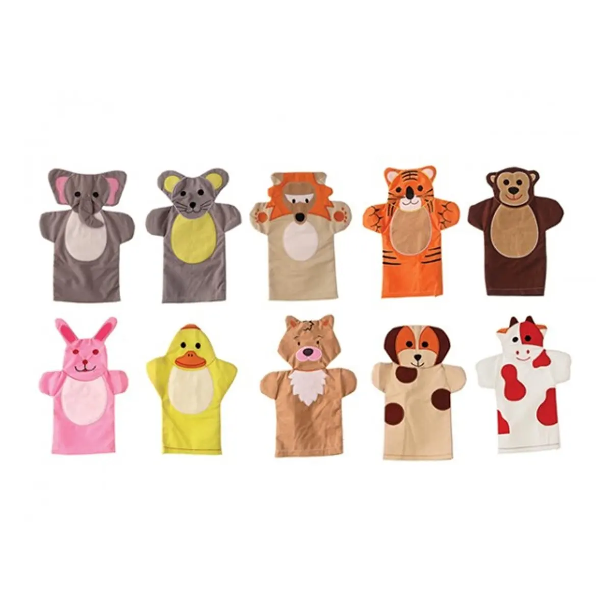 AND-5002 anatolia, animals puppet set 10 pcs