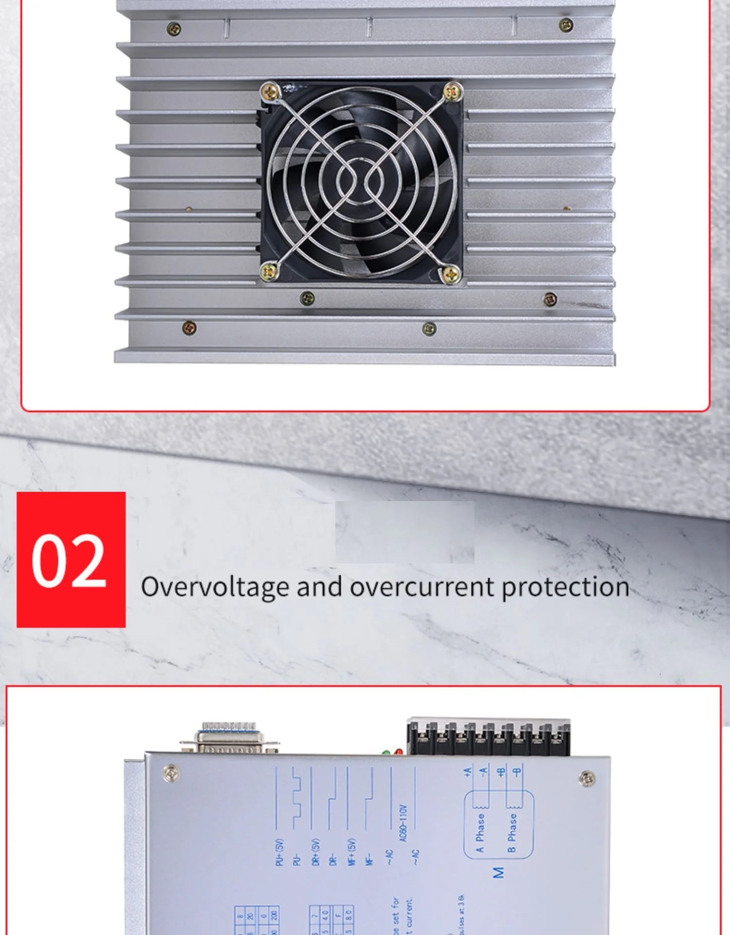 Imagem -02 - Driver de Motor de Passo Yka2811ma