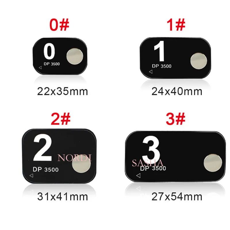 1Pcs/Box Dental PSP Phosphor Imaging Plate X-Ray Scanner Board Suitable for Fussen Kavo X Ray Film Scanning Plate Size 0 1 2 3