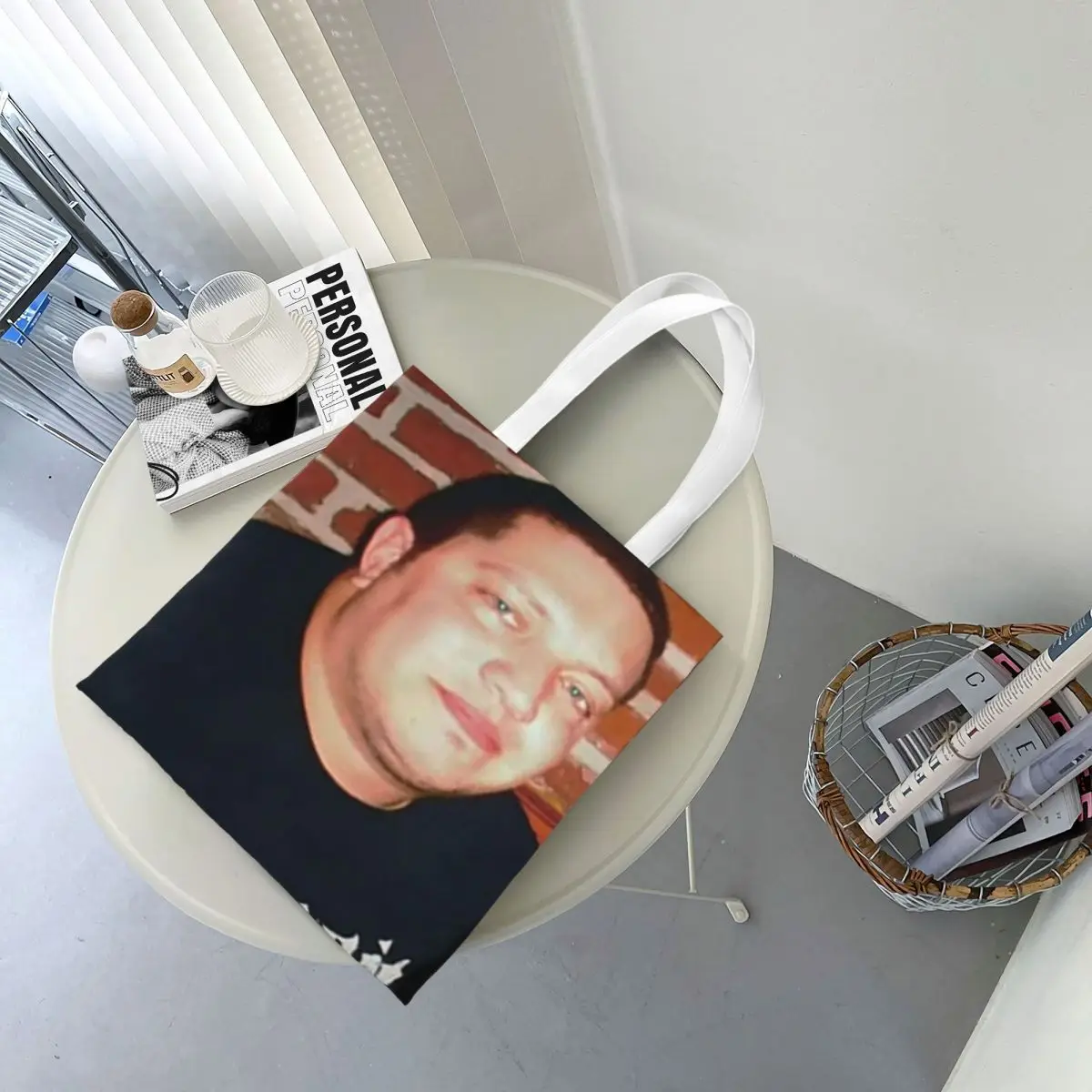 กระเป๋าช้อปปิ้งผ้าแคนวาส กระเป๋าโท้ทพับได้สำหรับผู้หญิง กระเป๋าสะพายไหล่ กระเป๋าถือเดินทาง