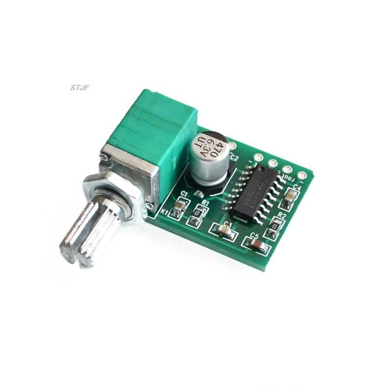 PAM8403 mini 5V digital amplifier board with switch potentiometer can be USB powered