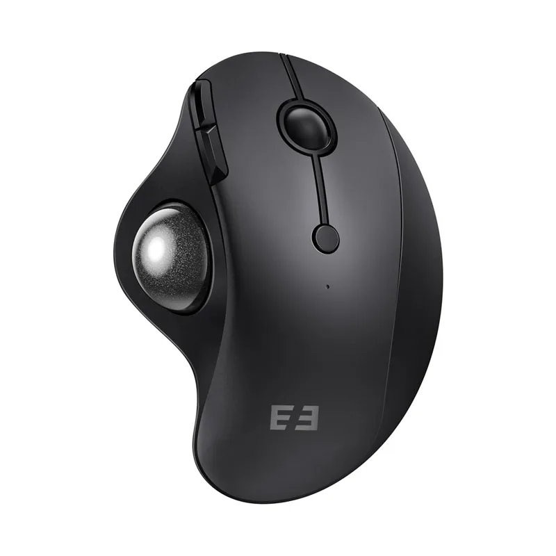 

Seenda Беспроводная мышь с трекболом Эргономичная мышь на роликах BT Перезаряжаемая мышь для подключения нескольких устройств Мыши с контролем большого пальца