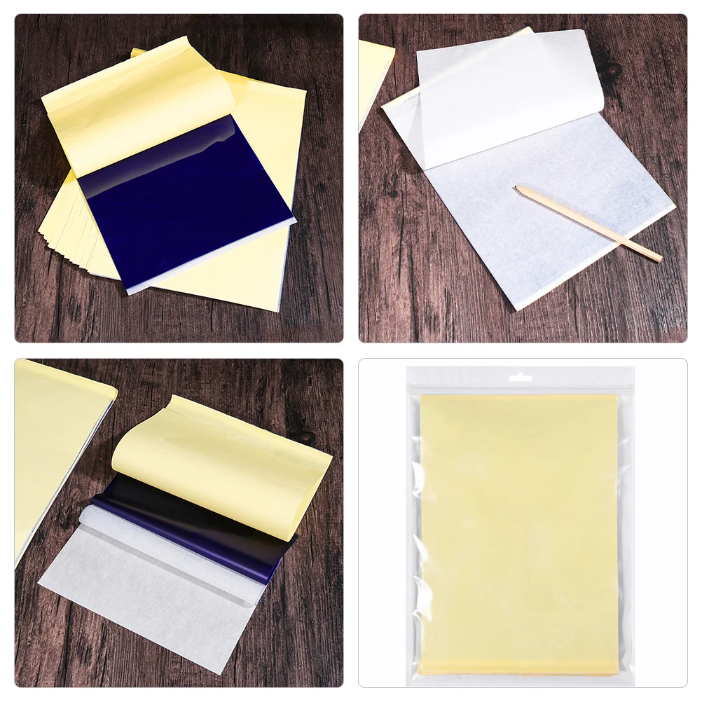 

45 Sheets Tattoos Transfer Papers Tattooing Printing Paper for DIY Temporary Tattoos Clear Long-Lasting Skin-Safe Design