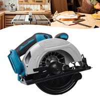 750W Cordless Electric Circular Saw 90mm Saw Blade Adjustable Angle Cutting Woodworking for Small Renovation, Carpentry, DIY