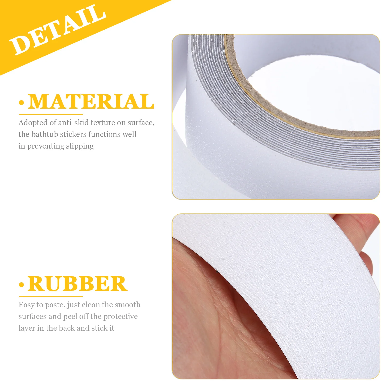 1 rolo de borracha transparente antiderrapante aderência fita antiderrapante piso adesivo para escadas ao ar livre indoor segurança em passos de madeira