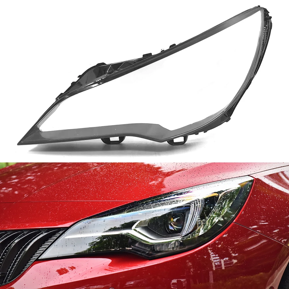 For Buick Verano 2015-2020 Fit （Hatchback）Headlights Shade Transparent Mask Cover Lens Lampshdade Headlamp Shell Plexiglass